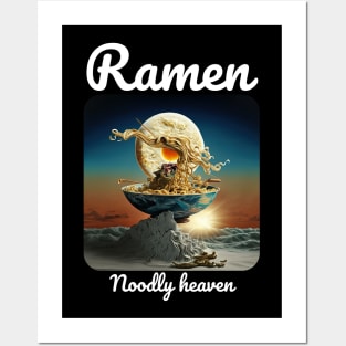 Ramen - Noodly Heaven v1 Posters and Art
